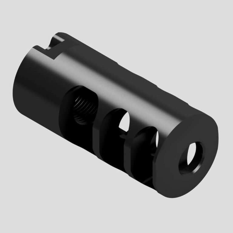Adaptateur Silencieux 1/2″ UNF Pour Canon Non Fileté – InTheTarget – Diamètre Au Choix